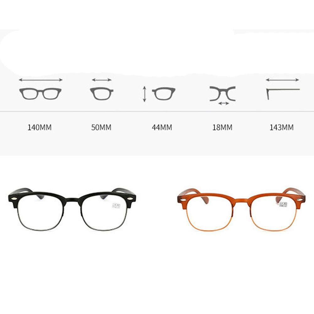 QQMALL Mắt Kính Chống Mệt Mỏi Chăm Sóc Thị Lực Có Thể Bẻ Cong Siêu Nhẹ Phong Cách Retro Cổ Điển