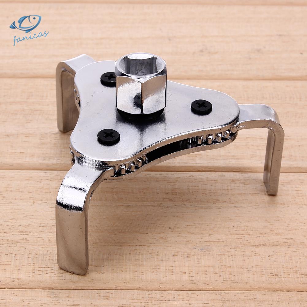 Dụng Cụ Cờ Lê Vặn Bộ Lọc Dầu Hai Chiều 3 Hàm Có Thể Điều Chỉnh Cho Xe Hơi Xe Tải 55-108MM