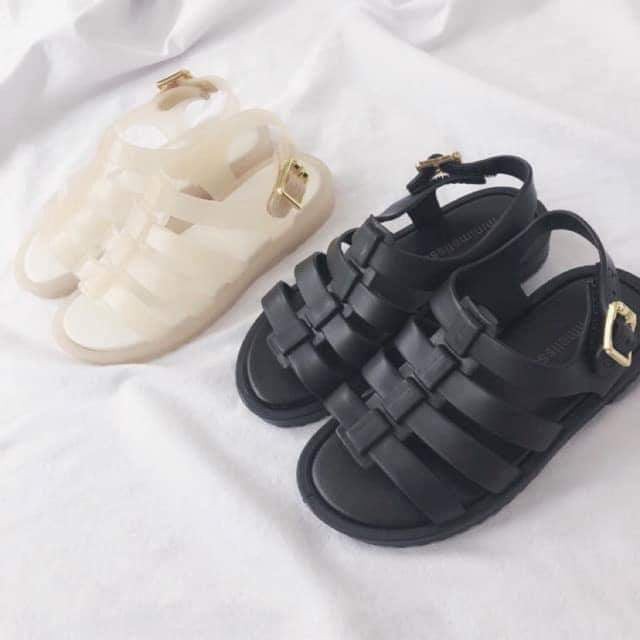 Sandal nhựa Melissa dẻo mềm, quai dán