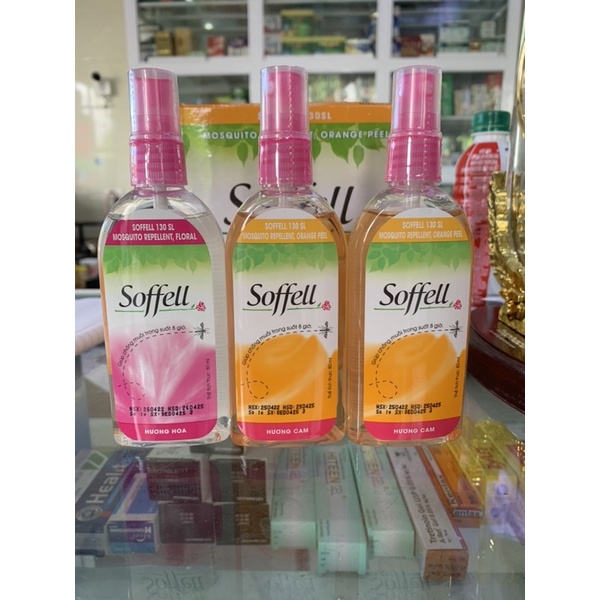XỊT CHỐNG MUỖI SOFFELL DẠNG PHUN SƯƠNG - CHAI 30ml