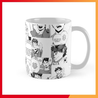 [Quà Lưu Niệm] Cốc Sứ In Hình - Oikawa Tooru Collage - Haikyuu!! - MSCS-IH94234 Chất Lượng