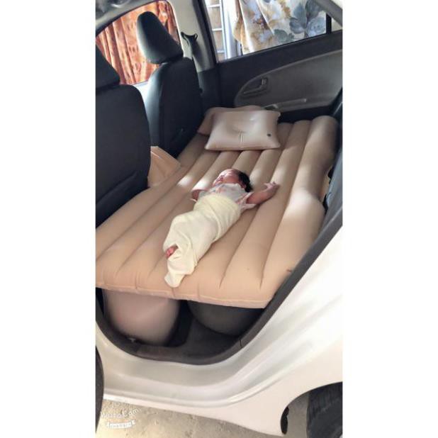 Đệm hơi, Giường hơi trên ô tô⚡️Hàng Cao Cấp⚡️ Loại chân rời tiện dụng,chất nhung cực êm min,thoải mái khi nằm | BigBuy360 - bigbuy360.vn