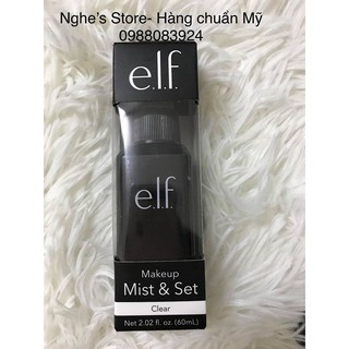 Xịt khoáng elf makeup mist & set
