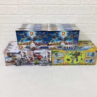BỘ SƯU TẬP LEGO HỘP NHỎ CÁC LOẠI - lego zombie, đua thuyền, avenger, chiến sĩ, siêu nhân robot