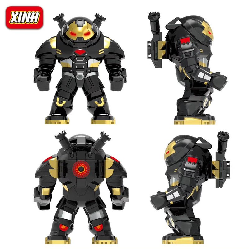 Đồ Chơi Lắp Ghép Mô Hình Nhân Vật Hulk 2 Trong 1 X1157-1160
