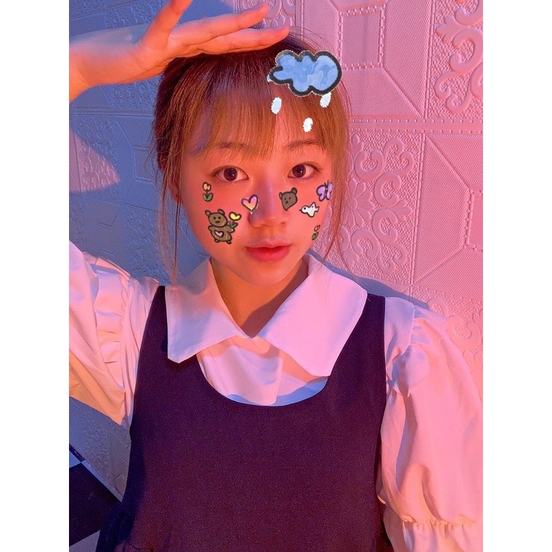 Váy Đầm Lolita Ulzaang Học Sinh