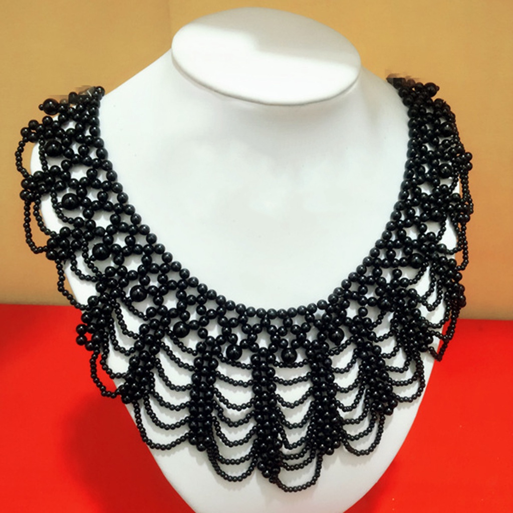 Vòng cổ Nhiều Lớp Đính Đá Sang Trọng Cho Nữ