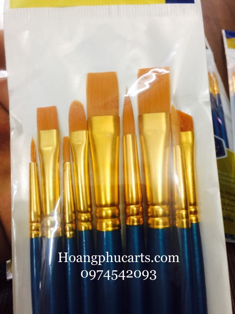 Bộ bút lông Artist Brush- bộ 8 cây đa công dụng- phù hợp cho người mới bắt đầu vẽ tranh màu nước