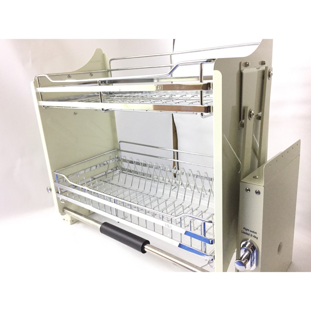 Giá Bát Thông Minh Nâng Hạ Inox 304, Chống Rỉ
