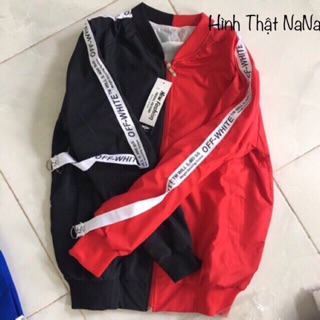 Áo Khoác Dù Phối Dây ( Hình Thật )