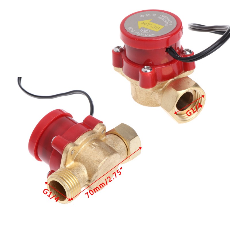 Công Tắc Cảm Biến Lưu Lượng Nước Wer G1 / 2 Female Sang G1 / 2 Male Cho Máy Khắc Laser Co2