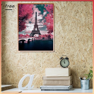Tranh Đính Đá 5d Tự Làm Hình Tháp Eiffel