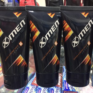 Gel Vuốt Tóc Xmen Fire 150g Cam max hold giữ nếp siêu cứng, độ bóng tự nhiên, 8 giờ giữ nếp