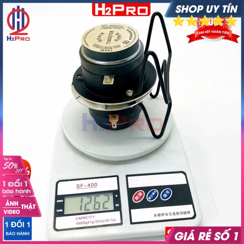 2 Loa Treble Kèn Pioneer Vành 10Cm 200W-8 Ôm-Từ Kép 60+70, Loa Siêu Tép Rời Gia Đình Siêu Hay, Tặng Tụ 30K-H2Pro Audio