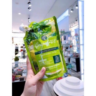Hấp ủ tóc bưởi grapefruit 500ml phục hồi, siêu thơm, siêu mượt