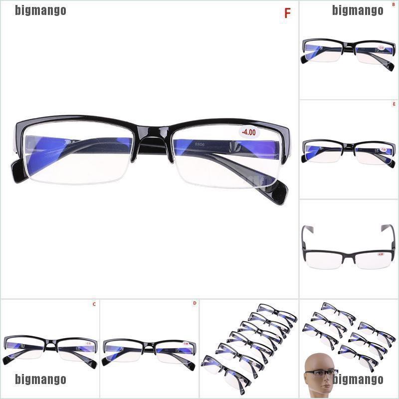 [bigmango]DE Half frame Reading glasses Reading glasses Reading aid Visual aid thro