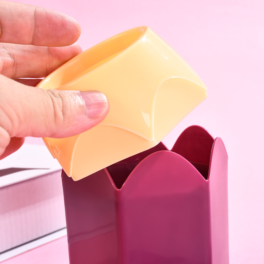 Lọ Đựng Bút / Cọ Trang Điểm Để Bàn Jp6