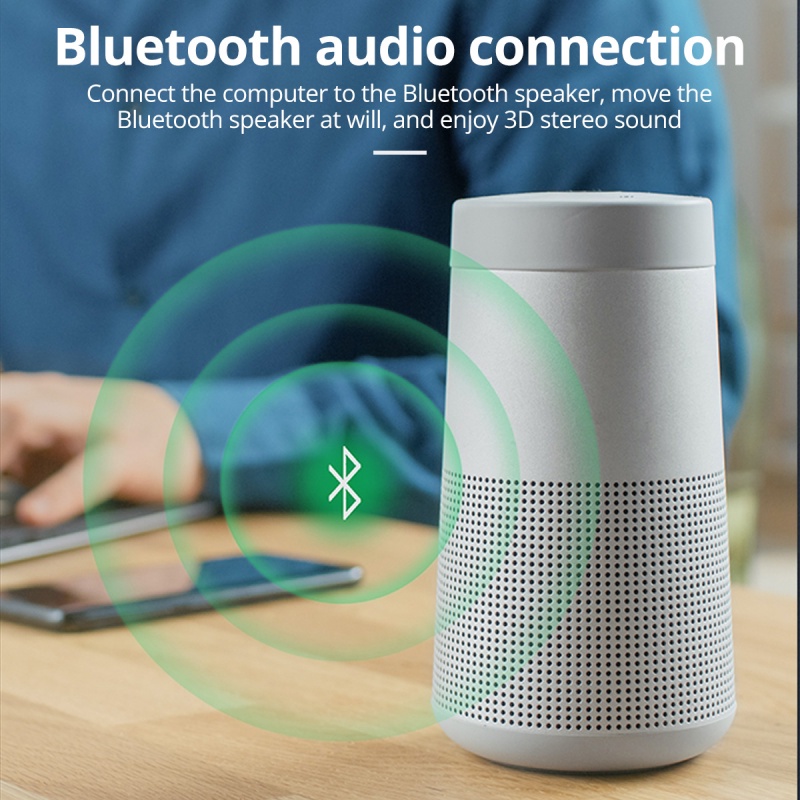 Đầu kết nối cổng USB Bluetooth 5.0 Fonken dành cho máy tính bàn / loa / máy tính bảng / máy in / máy phát nhạc | BigBuy360 - bigbuy360.vn