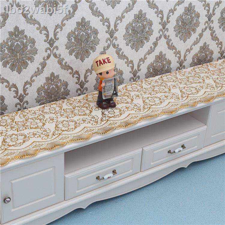 ❀ ■ lbo2wabi5fPVC TV quầy vải bàn cà phê khăn trải nhựa không thấm nước và chống bỏng đầu giường tủ giày