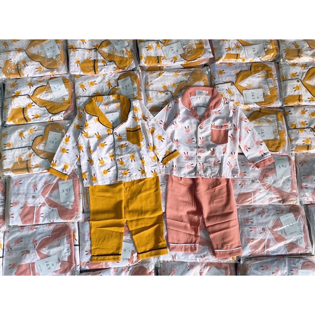 XẢ KHO - Bộ Pijama cao cấp thô đũi mềm cao cấp cho bé 100-130cm