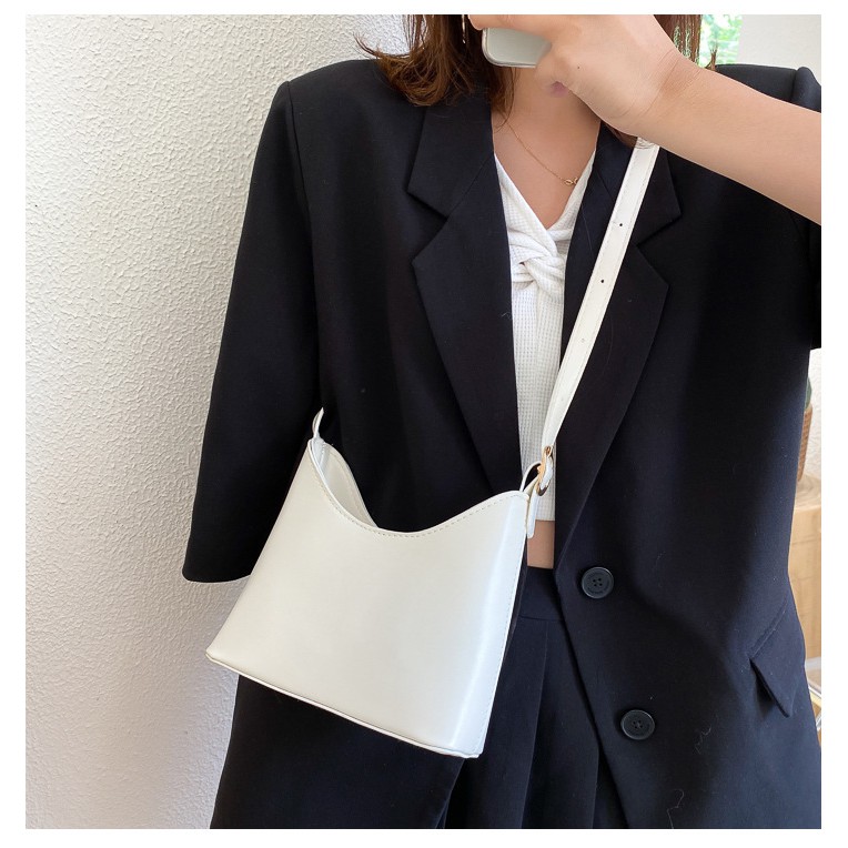 Túi Xách Bằng Da Đơn Giản Thời Trang Dành Cho Nữ IELGY