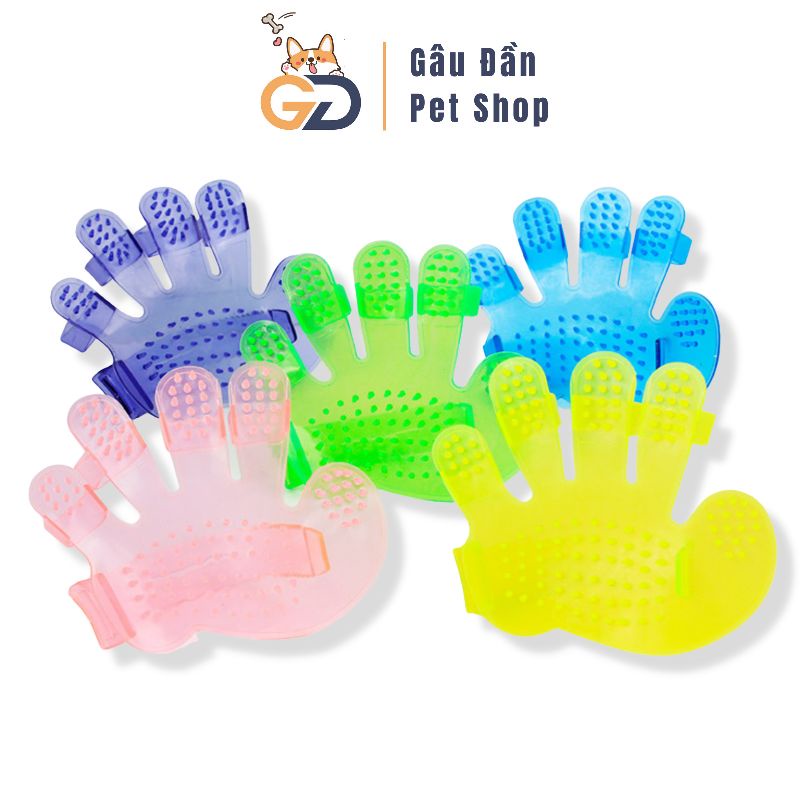 Găng Tay Chải Lông - Găng Tay Chải Lông,Tắm Cho Chó Mèo