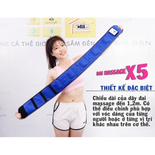 Đai massage giảm mỡ bụng X5