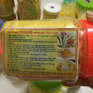 Tinh bột nghệ vàng nếp nhà làm đảm bảo vệ sinh an toàn,sạch sẽ, số lượng làm ít ko như làm xưởng, giá hấp dẫn