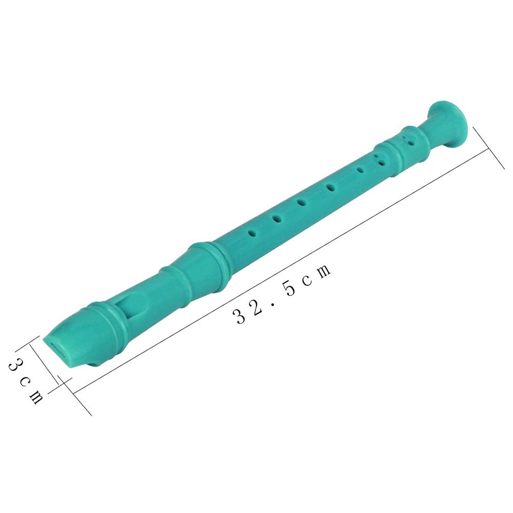 Sáo Soprano 4 Màu ABS 7 Lỗ Dạng Chìa Khóa Dành Cho Người Mới Bắt Đầu
