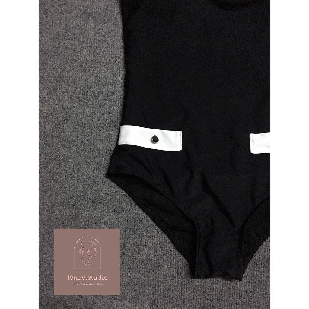 [ẢNH THẬT_SẴN] Bikini đồ bơi nữ 1 mảnh liền thân 2 dây Chanel | BigBuy360 - bigbuy360.vn