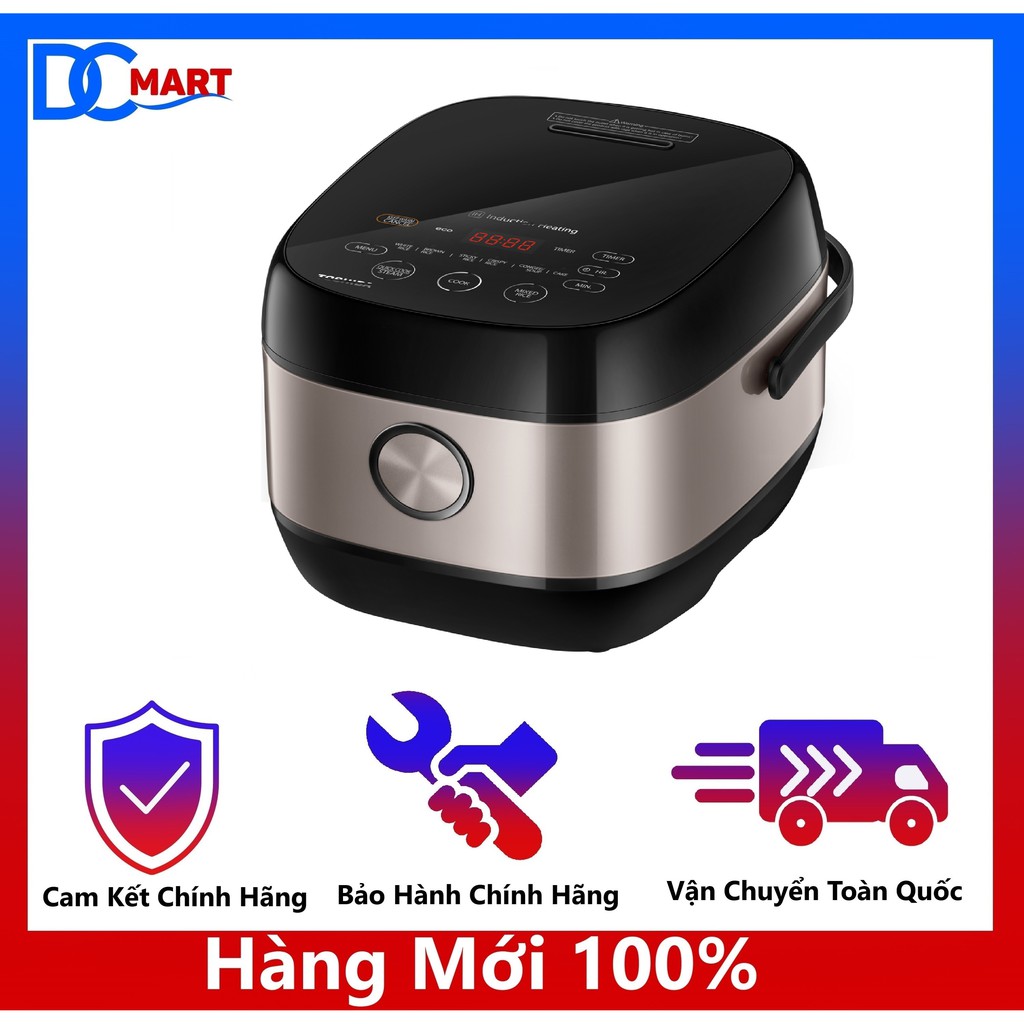 Nồi cơm cao tần Toshiba RC-18IX1PV 1.8 lít -Hàng Chính Hãng
