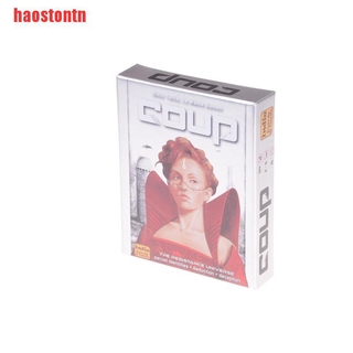 [haostontn]English Coup basic+reformation expansion board game best party family