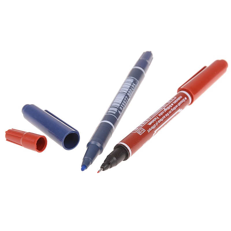 Bút vẽ đánh dấu vị trí hình xăm 3 màu 2 đầu tiện dụng