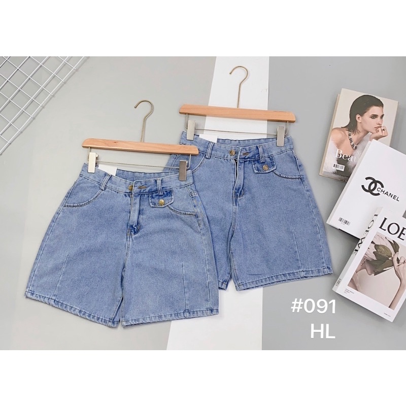 Quần sooc jean Quần đùi Quần sooc bò jeans ulzzang