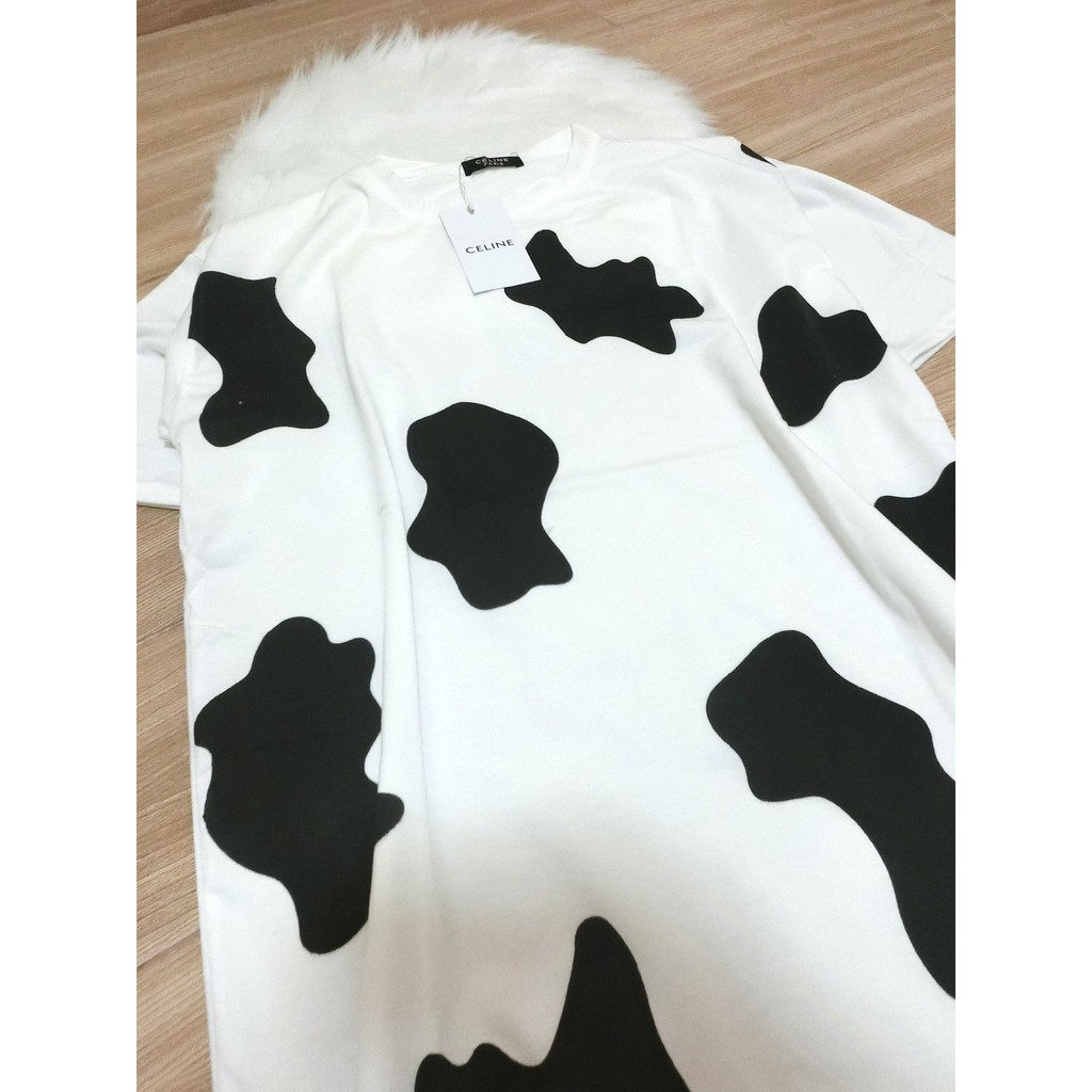 [Ảnh Thật shop chụp ] Áo thun nữ áo phông bò sữa unisex form rộng tay lỡ siêu hot