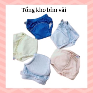 Bỉm vải thông hơi goodmama cao cấp 6 lớp cho bé trai và bé gái 3 _8 kg