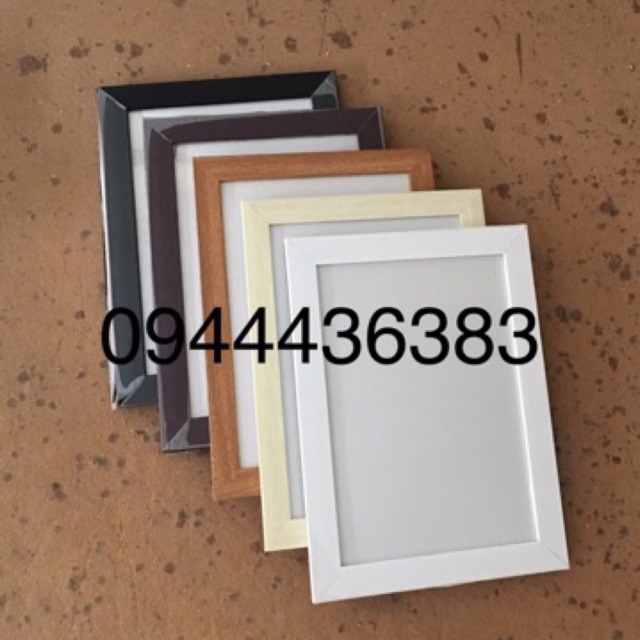 5 khung ảnh A3 mặt mika + 10 đinh 3 chân