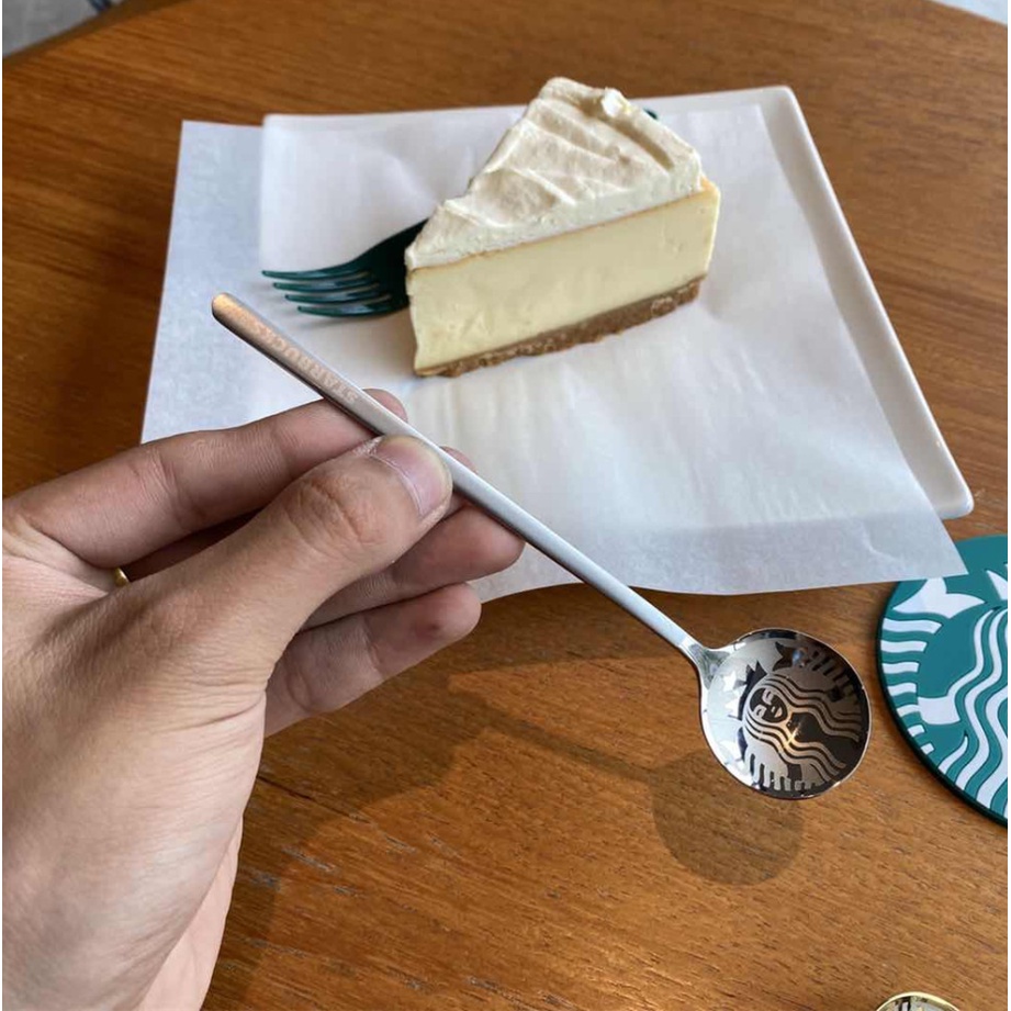 1 muỗng cà phê Starbucks bằng thép không gỉ 304