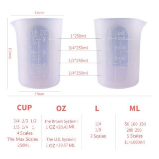 Cốc silicon 250ml