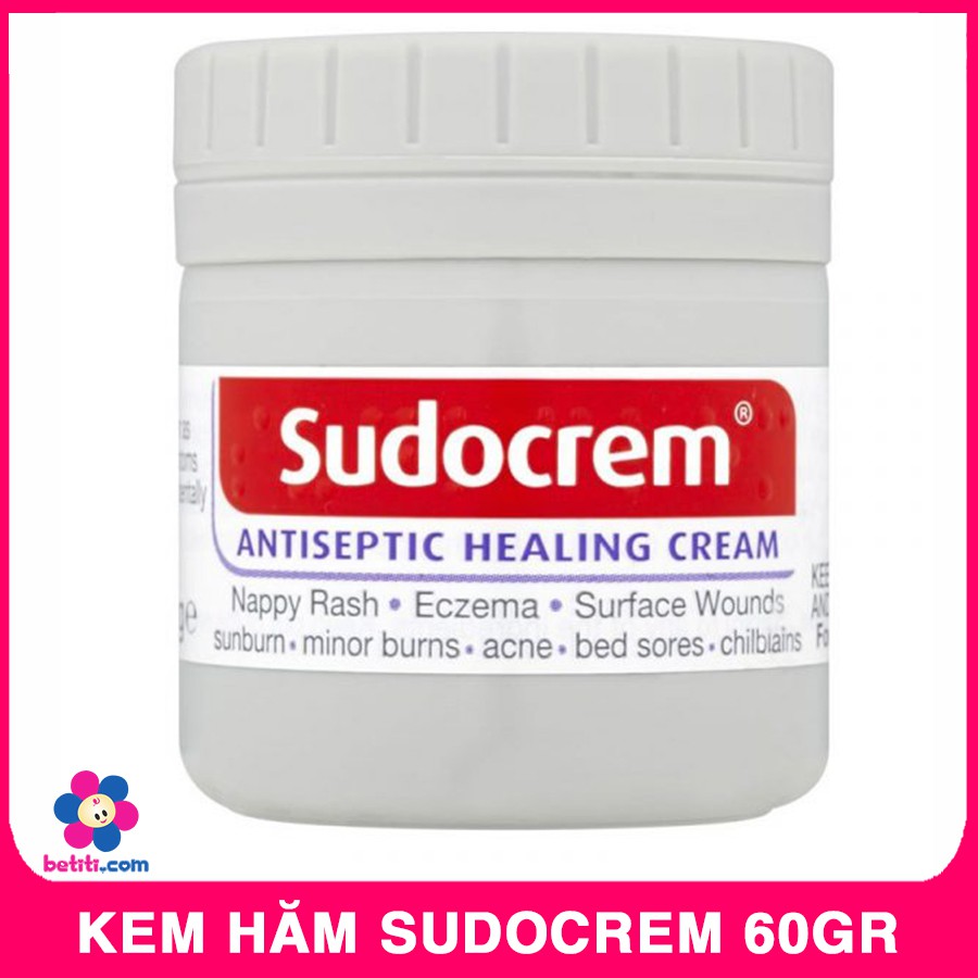 Kem Hăm Sudocrem - Kem Hăm Tã Sudo Crem, Kem Chống Hăm Sudocrem 60G - Betiti