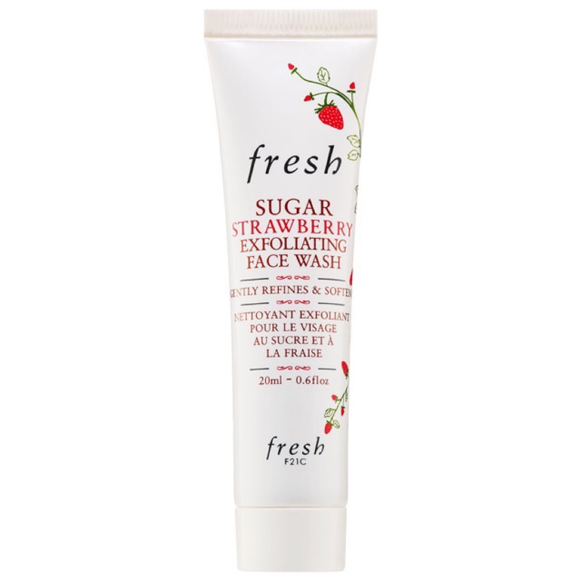 🍓Sữa rửa mặt tẩy da chết FRESH Sugar Strawberry Exfoliating Face Wash