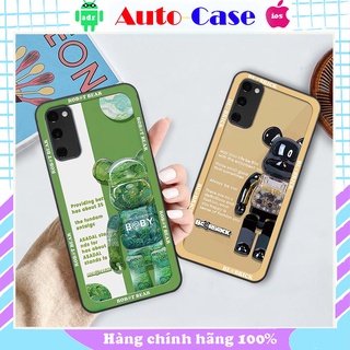 Ốp Samsung S20 Fe in hình hoạt hình  gấu Bearbrick mới lạ, độc đáo, siêu hót