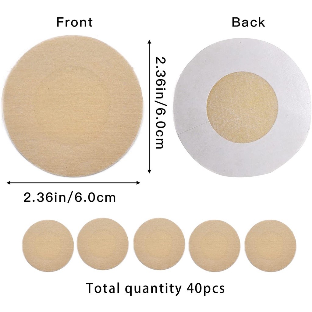 Miếng Dán Ngực Không Dây Hình Cánh Hoa Có Thể Tái Sử Dụng