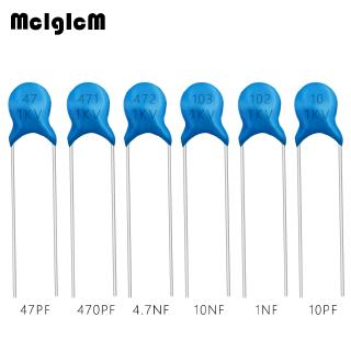 Bộ 20 tụ điện cao áp 1KV 10PF ~ 560PF 1NF ~10NF