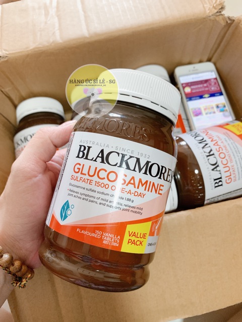 Viên uống Blackmores Glucosamine Sulfate 1500mg One-A-Day 180 viên