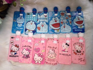 Ốp thú leo kitty doremon cho iphone