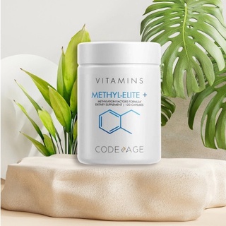Viên uống giảm stress, hỗ trợ thiếu máu não & cải thiện chứng mất trí nhớ, khó ngủ codeage methyl-elite+