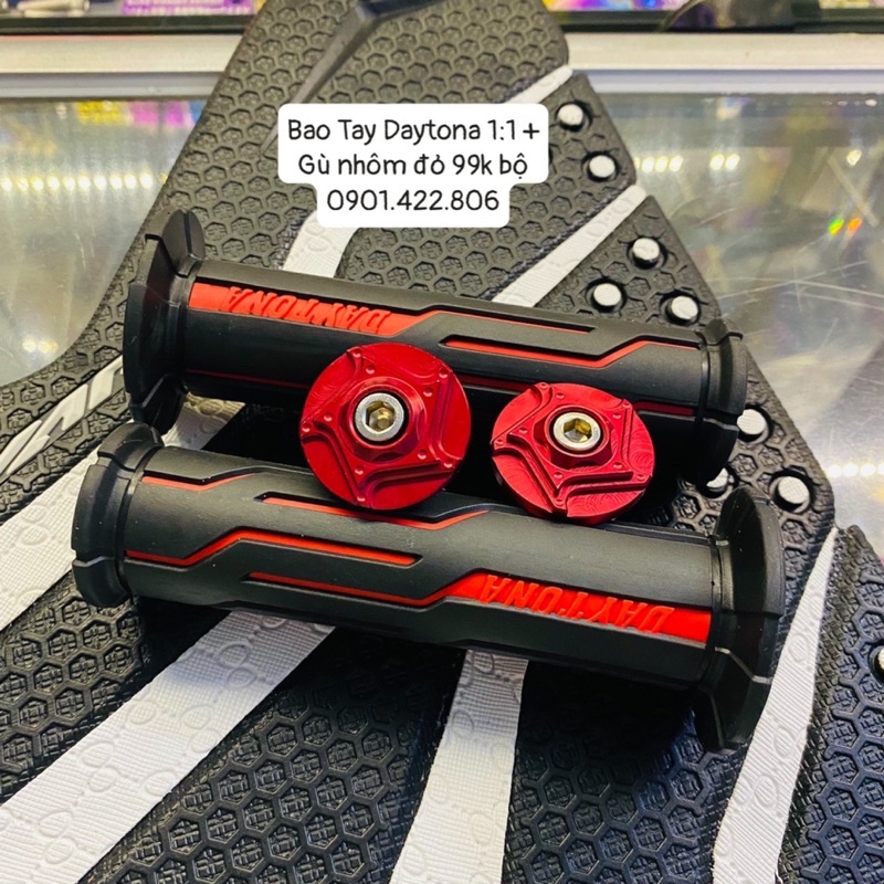 [ Tặng Gù Nhôm Màu ]Bao Tay Daytona Mẫu Mới 2021