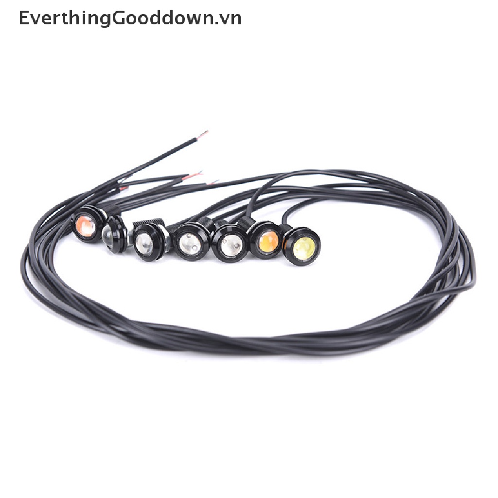 Đèn LED TíN HiệU ChốNg Sương Mù Ban NgàY 9W 12V 18MM Cho Xe Hơi