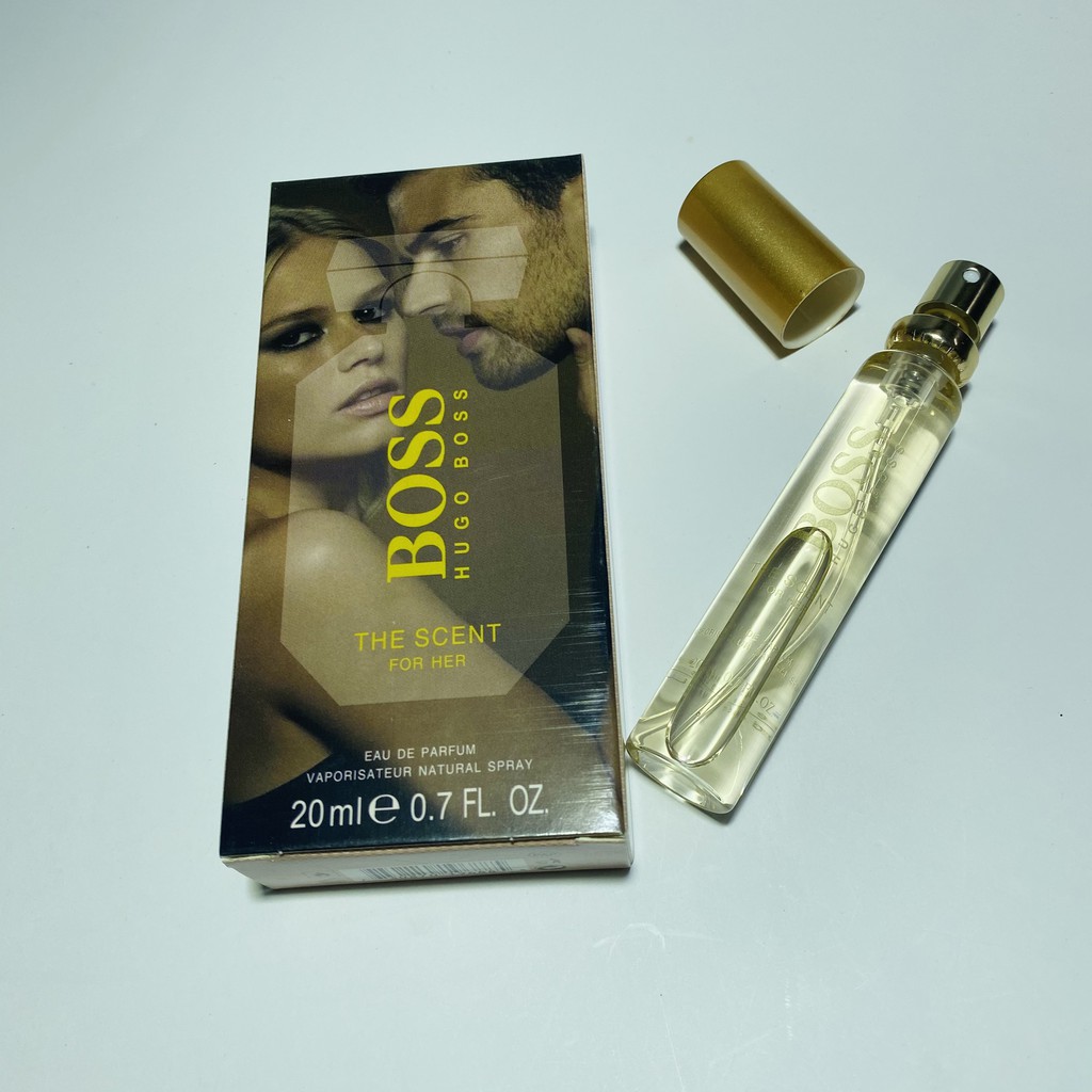 Nước hoa ⚡ FULLBOX CHECK CODE ⚡ dầu thơm Nam Nữ thơm lâu 12h Hugo Boss EDT 20ml